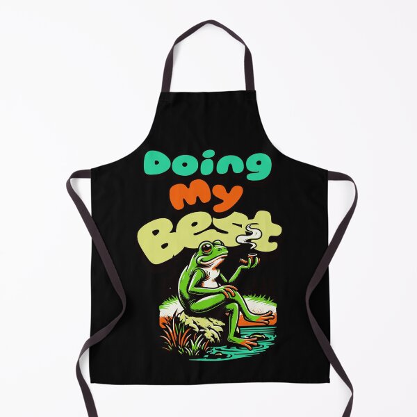 Item preview, Doing My Best | Funny Frog Meme designed and sold by Trade Secret Apparel.