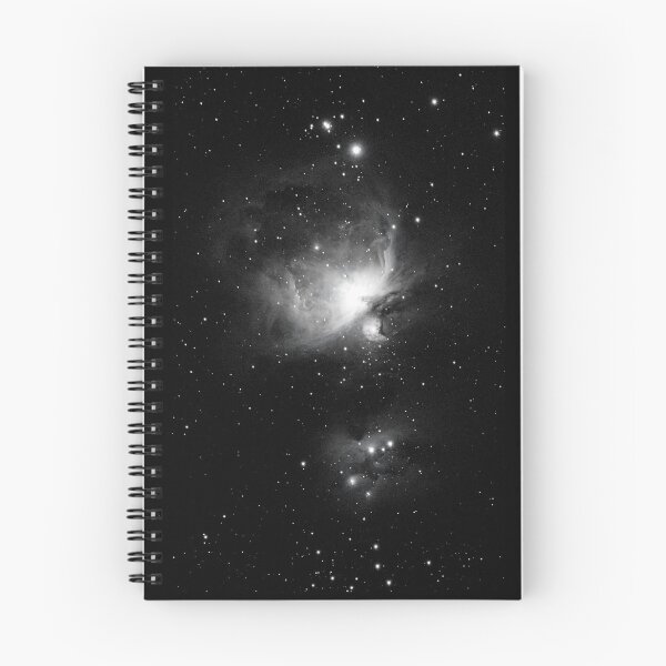 Item preview, Orion Nebula in Black and White - Deep Space Cosmic Astrophotography designed and sold by samahl_l.