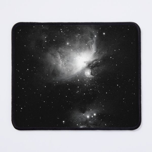 Item preview, Orion Nebula in Black and White - Deep Space Cosmic Astrophotography designed and sold by samahl_l.