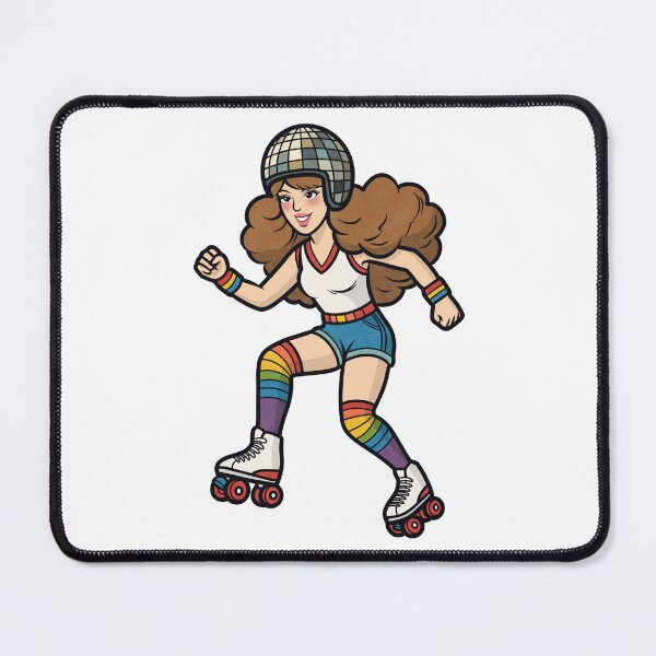Item preview, Retro Roller Skating Disco Girl Pride designed and sold by Anne97s.