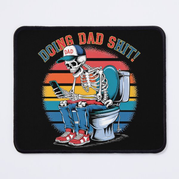 Item preview, Doing Dad Shit! - Funny Father's Day Skeleton designed and sold by legendaryskins.