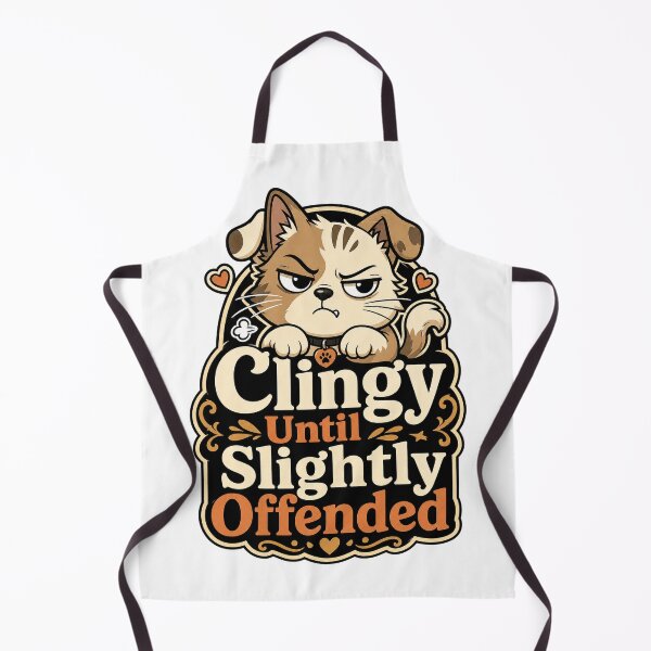 Item preview, Clingy Until Offended Dog Cat Funny Shirt designed and sold by oddpawstudio.