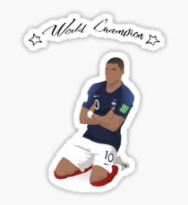Kyllian Mbappe World Champion Sticker