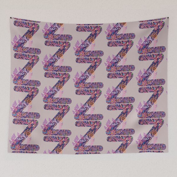 Item preview, Letters pattern in upper “Z” of English alphabet on white background. designed and sold by WP-7824.