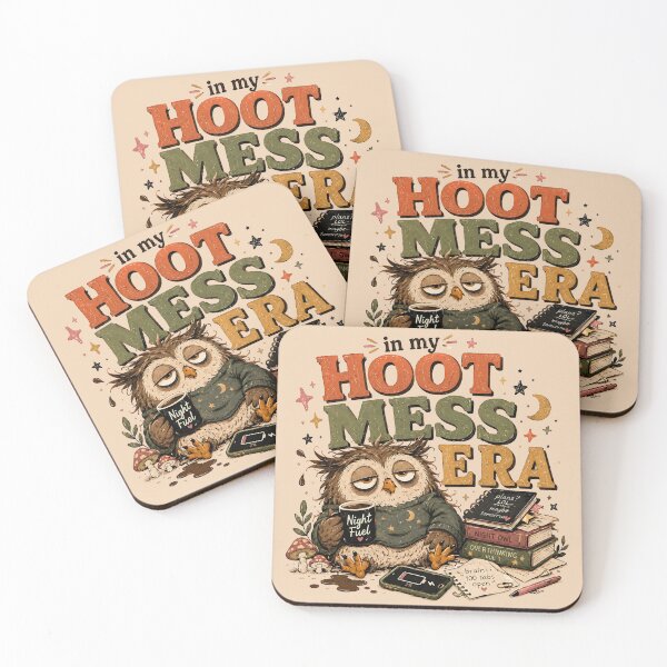 Item preview, In My Hoot Mess Era Funny Night Owl designed and sold by StillWildink.
