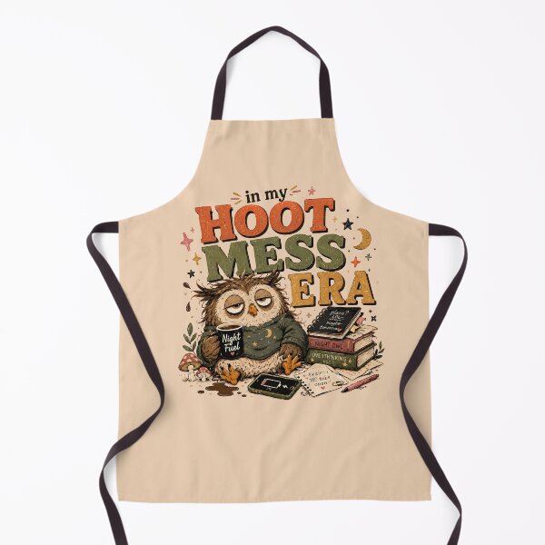 Item preview, In My Hoot Mess Era Funny Night Owl designed and sold by StillWildink.