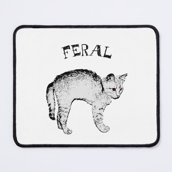 Item preview, Feral Girl, Feral Feline Cat Lover designed and sold by petalandarmour.