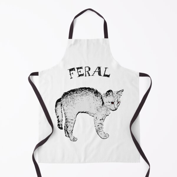 Item preview, Feral Girl, Feral Feline Cat Lover designed and sold by petalandarmour.