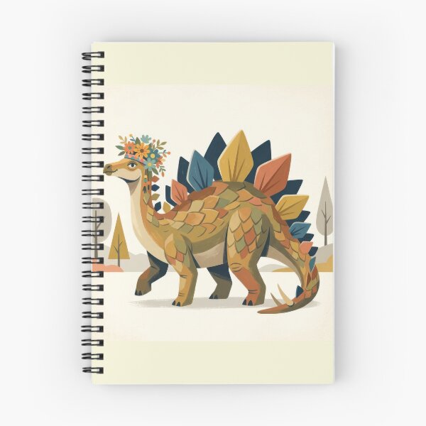 Item preview, Stegosaurus with Crown of Flowers designed and sold by HabitableMoons.