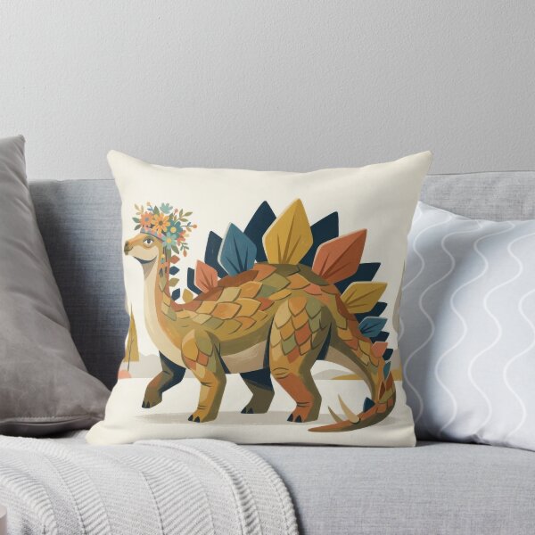 Item preview, Stegosaurus with Crown of Flowers designed and sold by HabitableMoons.