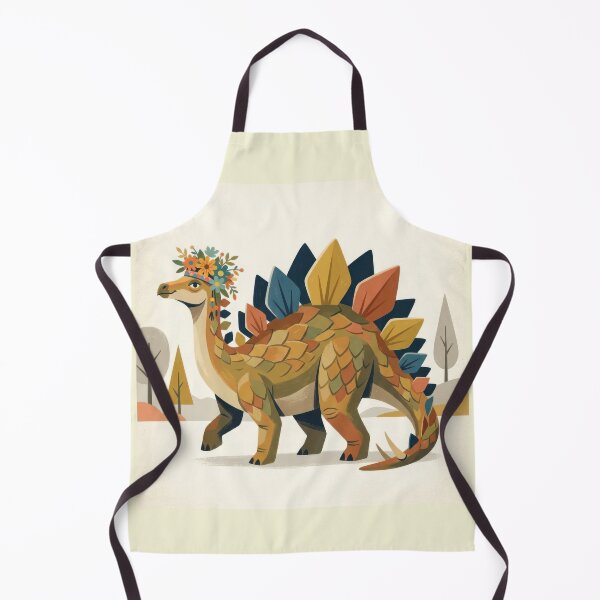 Item preview, Stegosaurus with Crown of Flowers designed and sold by HabitableMoons.