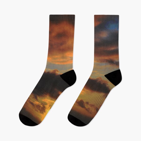 Item preview, Red Tropical Sunset Over Hawaii Art Photo designed and sold by DEC02.