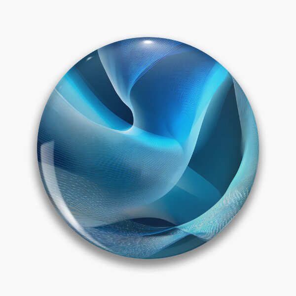 Item preview, Fluid Abstract Waves in Blue Tones and Light Effects designed and sold by Artessie.
