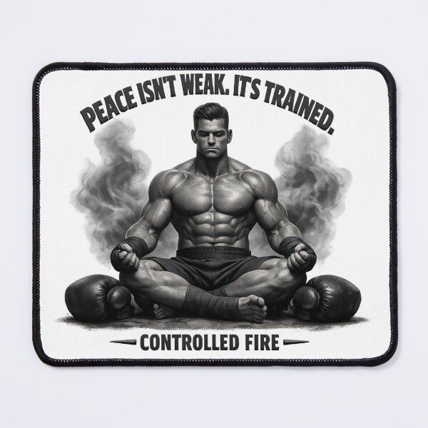 Item preview, Peace Is Trained Warrior Mindset designed and sold by Dresut.