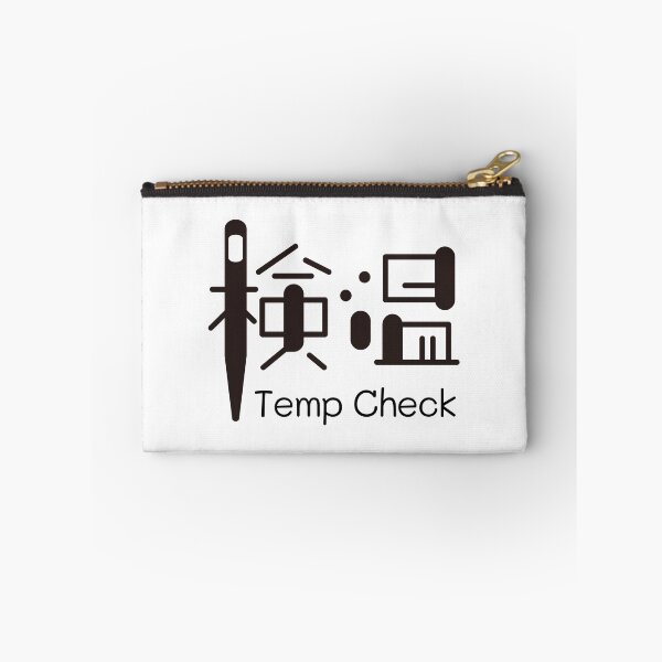 Item preview, 検温 Temp Check Japanese Kanji Nurse Design designed and sold by medicalkinoko.