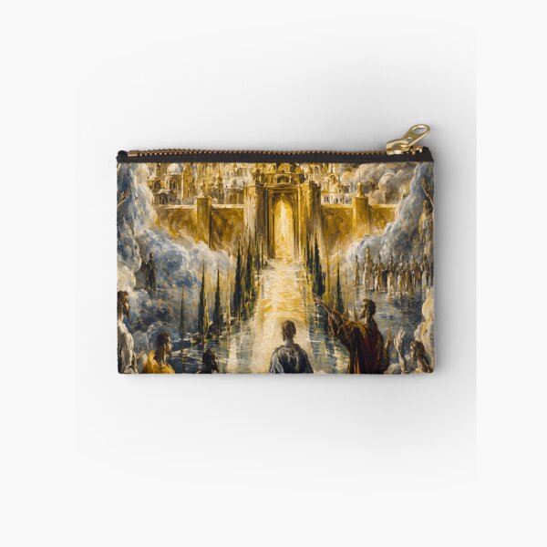 Item preview, New Jerusalem Painting | Renaissance Celestial Christian Artwork designed and sold by Obinne.