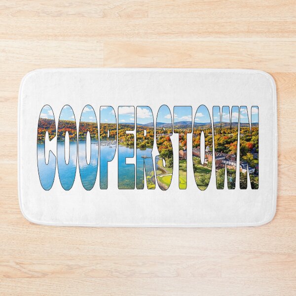 Item preview, COOPERSTOWN - New York State on Lake Otsego on a Beautiful Day designed and sold by Adam Gormley.