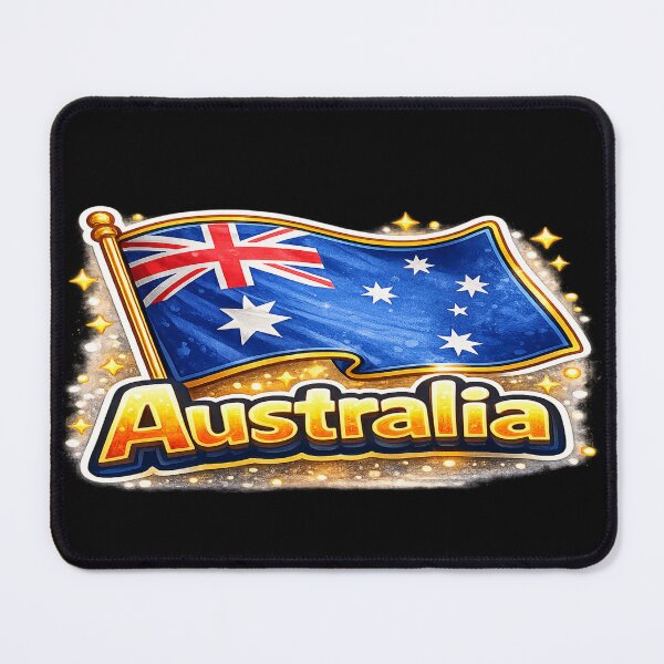 Item preview, Australia Flag Travel Design designed and sold by AONLINE .