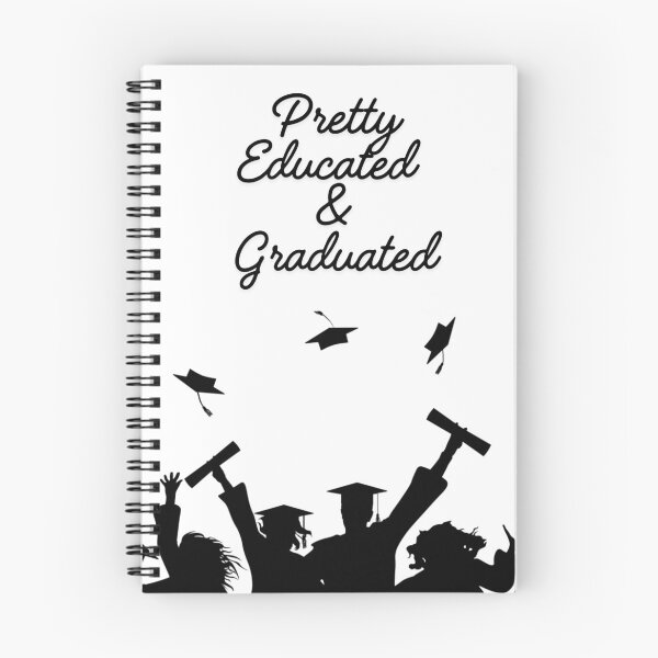 Item preview, Graduation gift designs “Pretty, Educated, & Graduated”  designed and sold by lesmakesdesigns.