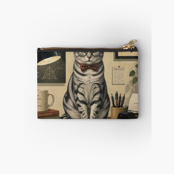 Item preview, Academic Cat designed and sold by HabitableMoons.