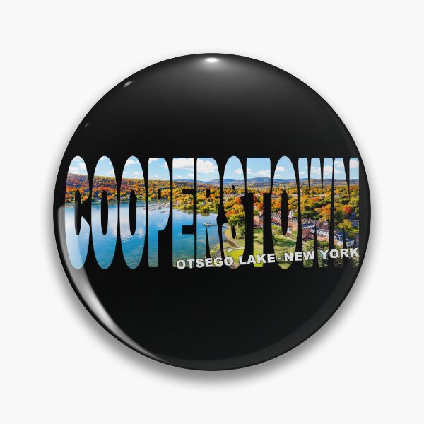 Item preview, COOPERSTOWN Otsego Lake New York - Golf on on a Beautiful Autumn Day designed and sold by Adam Gormley.