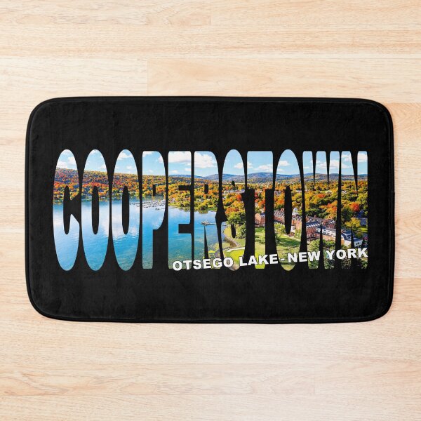 Item preview, COOPERSTOWN Otsego Lake New York - Golf on on a Beautiful Autumn Day designed and sold by Adam Gormley.