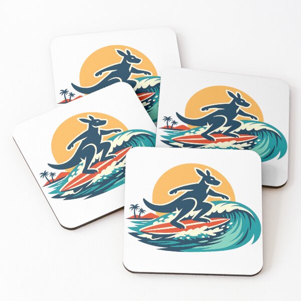 Item preview, Surfing Kangaroo designed and sold by Abbot Solutions.