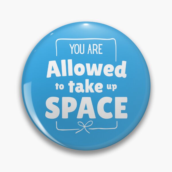 Item preview, You’re Allowed to Take Up Space Positive Affirmation Self Love Retro Typography Shirt designed and sold by LAJdesigns.