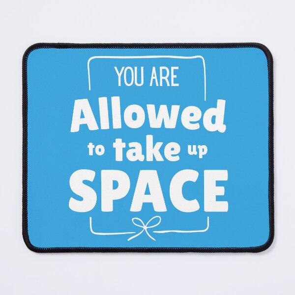 Item preview, You’re Allowed to Take Up Space Positive Affirmation Self Love Retro Typography Shirt designed and sold by LAJdesigns.