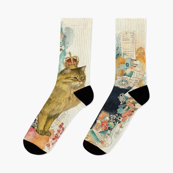 Item preview, Cat, Dog and Crown designed and sold by HabitableMoons.