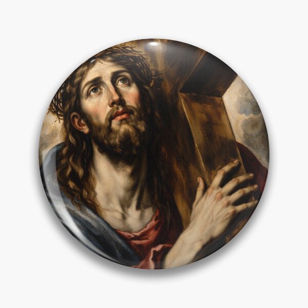 Item preview, Jesus Christ Face El Greco : Christ Carrying the Cross designed and sold by Obinne.