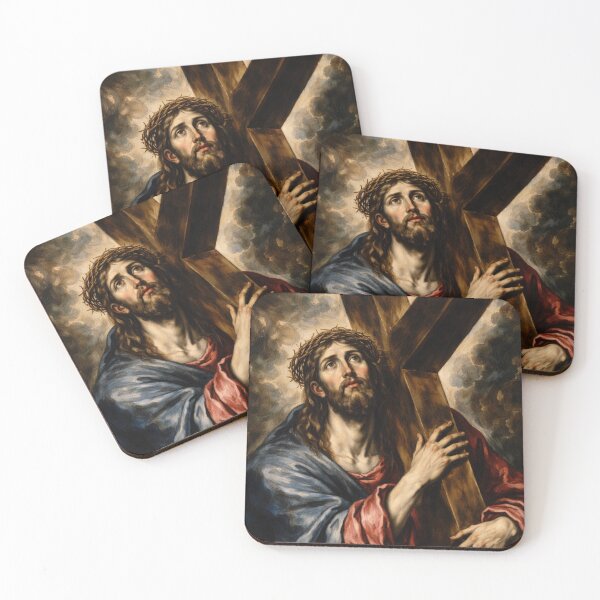 Item preview, Jesus Christ Face El Greco : Christ Carrying the Cross designed and sold by Obinne.