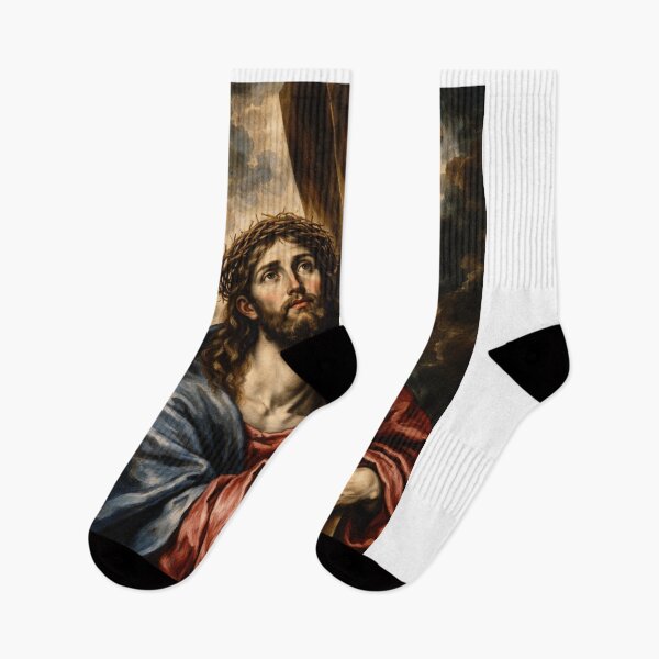 Item preview, Jesus Christ Face El Greco : Christ Carrying the Cross designed and sold by Obinne.