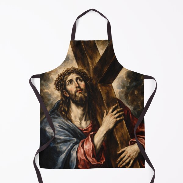 Item preview, Jesus Christ Face El Greco : Christ Carrying the Cross designed and sold by Obinne.