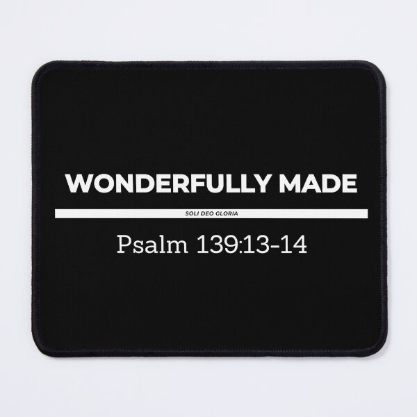 Item preview, Wonderfully Made Psalm 139:14 Bible Verse Christian Faith designed and sold by Ken Chung.