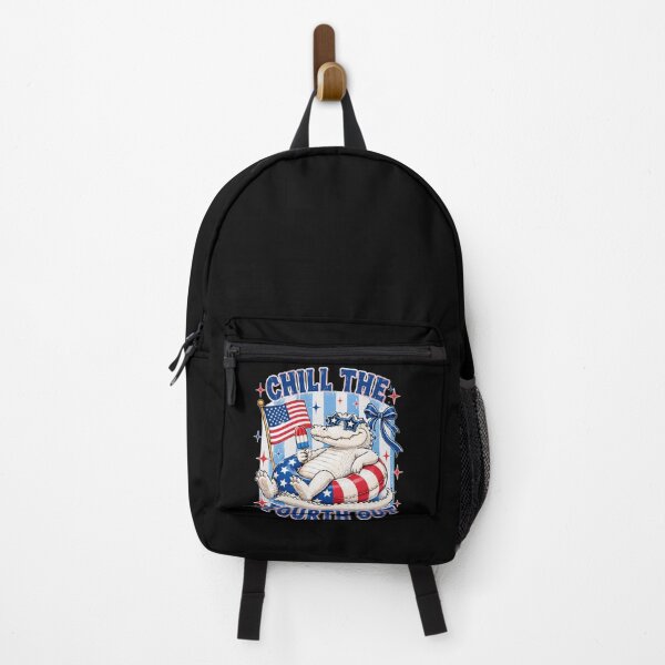 Item preview, Chill The Fourth Out Patriotic Alligator Fourth Of July designed and sold by FormalDehyena.