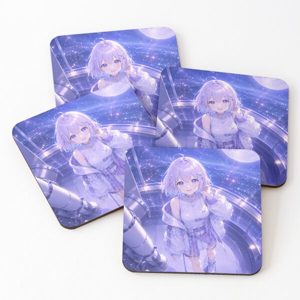 Item preview, Moonlit Observatory Anime Girl designed and sold by AmberMoonNotes.