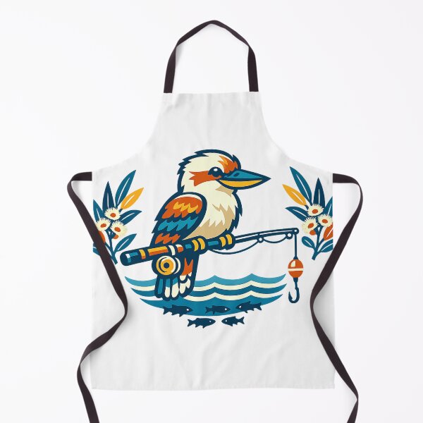 Item preview, Fishing Kookaburra designed and sold by Abbot Solutions.