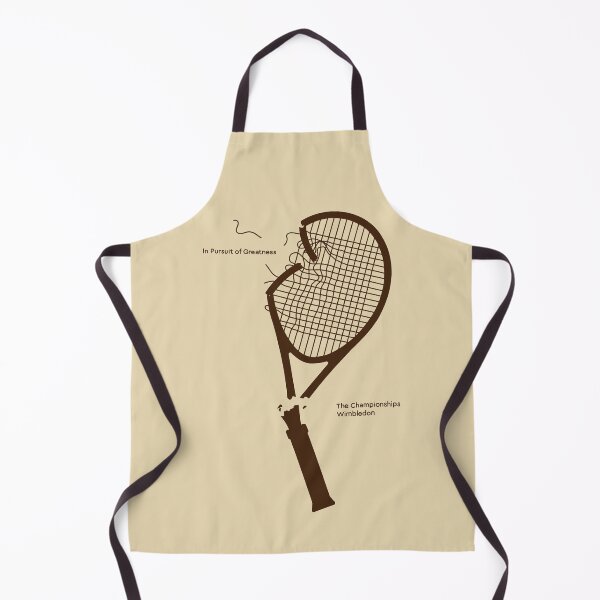 Item preview, The Champion Wimbledon - InPursuit of Greatness - Broken Tennis Racket Vintage (brown) designed and sold by ZERO-MIND.