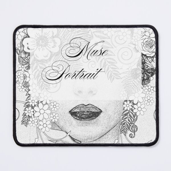 Item preview, Minimalist Muse Portrait Black and White Art Design designed and sold by MusePortrait.