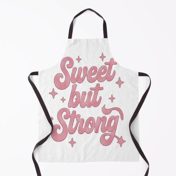 Item preview, Sweet but Strong Pink lettering with stars designed and sold by Ahmedsyde.