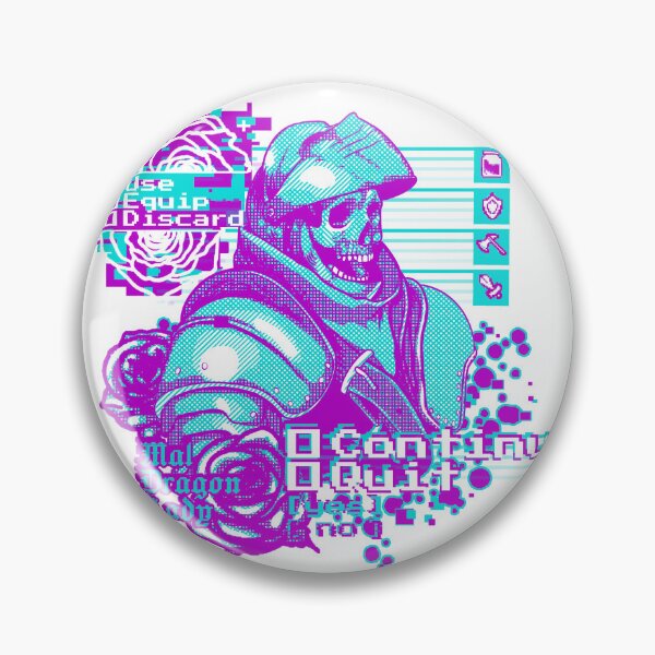 Item preview, Glitch Rose Knight designed and sold by MalDragonLady.