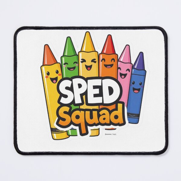 Item preview, SPED Squad Cute Crayons Special Education Teacher Shirt designed and sold by Petringo.