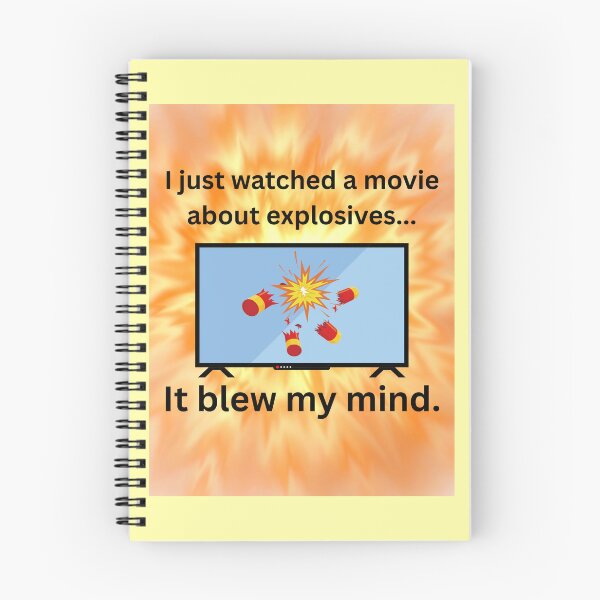 Item preview, Movie About Explosives designed and sold by Kilted Owl.