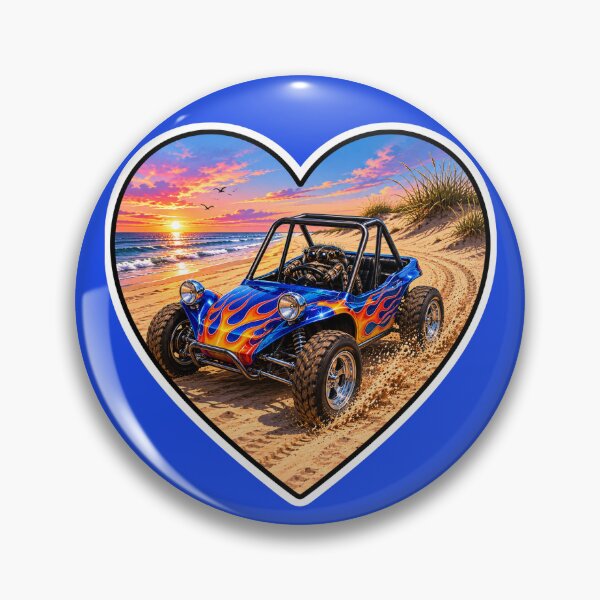 Item preview, Little Blue Dune Buggy  designed and sold by SheFizzle.