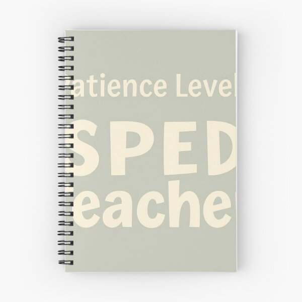 Item preview, Patience Level SPED Teacher - Funny Special Education Teacher Gift designed and sold by Petringo.