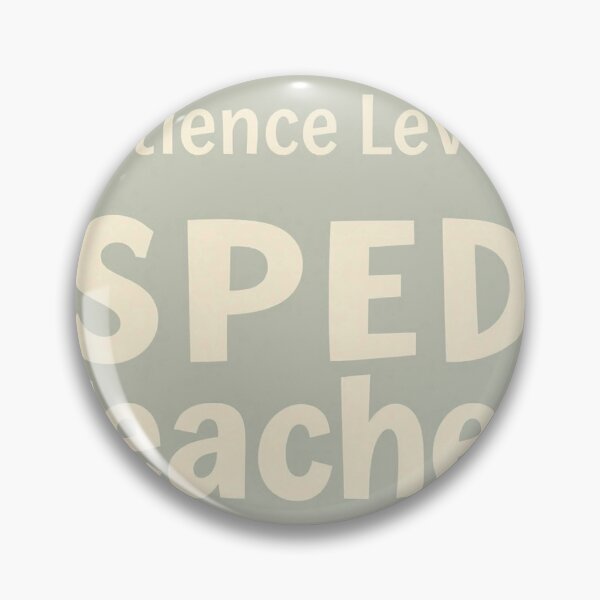 Item preview, Patience Level SPED Teacher - Funny Special Education Teacher Gift designed and sold by Petringo.