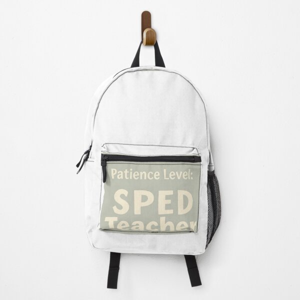 Item preview, Patience Level SPED Teacher - Funny Special Education Teacher Gift designed and sold by Petringo.
