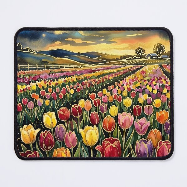 Item preview, Tulip field designed and sold by GraphicsClub.
