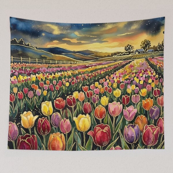 Item preview, Tulip field designed and sold by GraphicsClub.